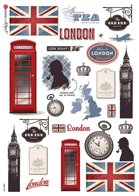 Paper Designs Folk 0033 - British Symbols