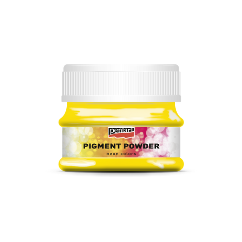 Pentart Pigment powder neon yellow 6 g Pentart Pigment powder neon yellow 6 g