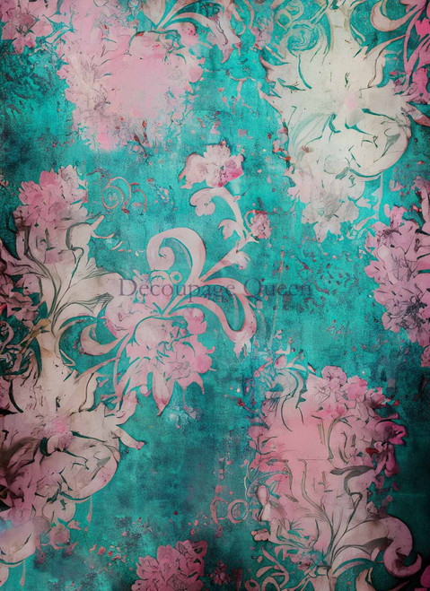 Decoupage Queen Andy Skinner Tattered Teal