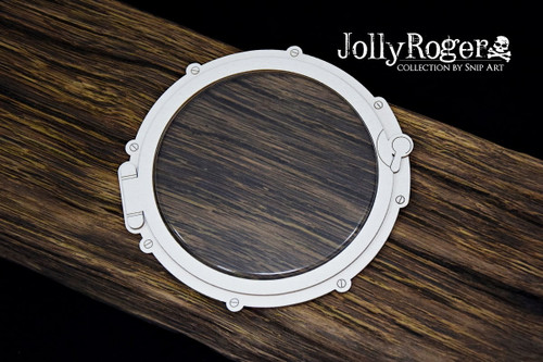 Snipart Jolly Roger Big Porthole Shaker Box