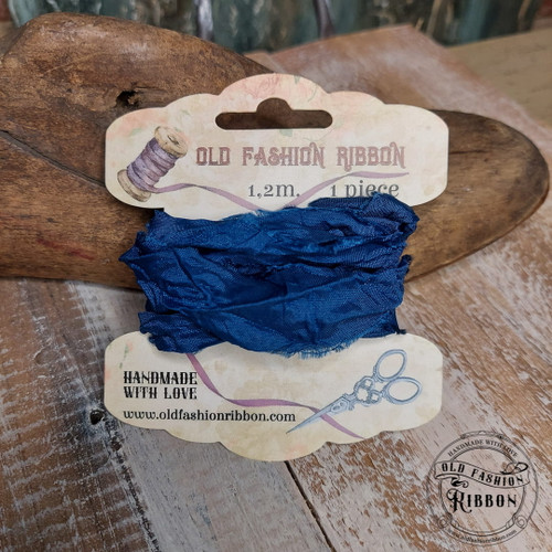 Old Fashion Ribbon Dark Blue