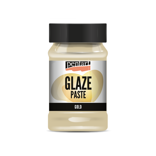 Pentart Glaze paste 100 ml gold Pentart Glaze paste 100 ml gold