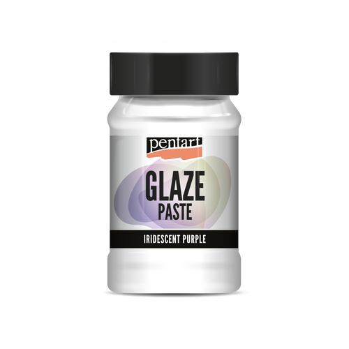 Pentart Glaze paste 100 ml iridescent purple Pentart Glaze paste 100 ml iridescent purple