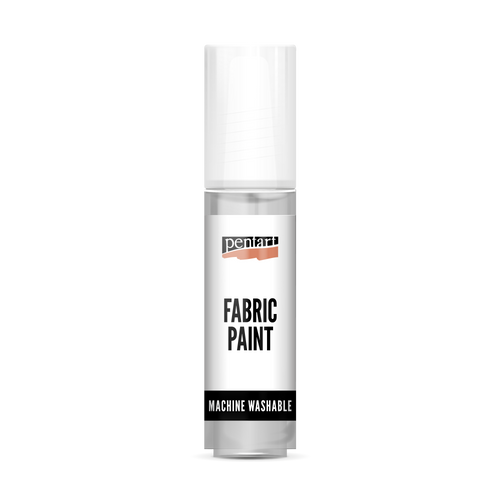 Fabric paint 20 ml grey