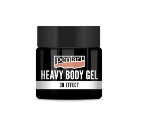Heavy body gel glossy 50 ml black Heavy body gel glossy 50 ml black