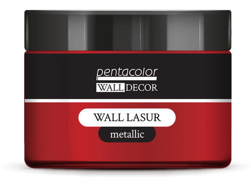 Pentart Wall Lasur metallic 150 ml red copper
