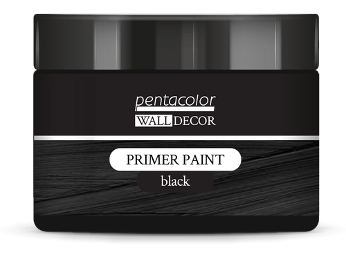 Pentart WD Primer Paint 150 ml black