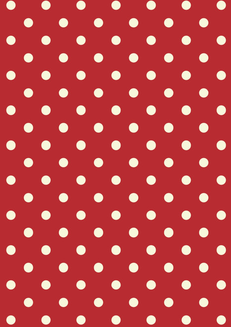 Red with White Dots