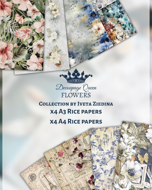 Flower Collection - Rice papers only