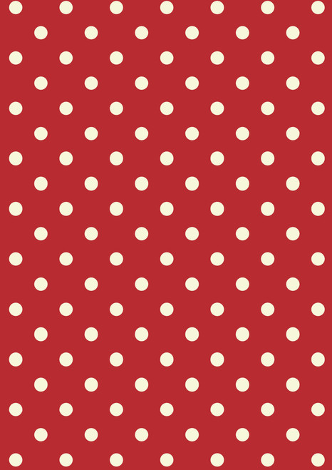 Red with White Dots