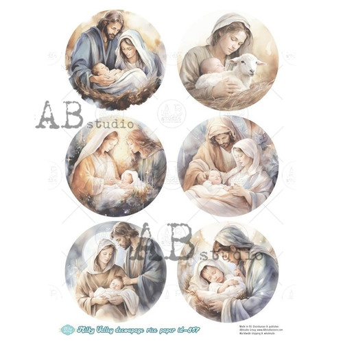 Holy Family Nativity – Sacred Christmas Portraits