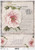 ITD Collection French Pink Floral Rice Paper A4