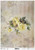 ITD Collection Yellow Roses Rice Paper A4
