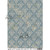 AB Studios Duck Egg Blue Damask Rice Paper A4 0849