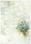 ITD Collection Rice Paper Pack Flower Post Forget me Not