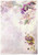 ITD Collection Rice Paper Pack Post Flower Post Violet