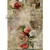 AB Studios Textured Wall Rose Florals A4 Rice Paper