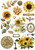 Decoupage Queen Sunflower Ephemera Journal Pack