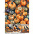 AB Studios Cat Bird and Pumpkins Four Scenes A4 Rice Paper