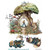 AB Studios Alice in Wonderland Tree House A4 Rice Paper