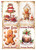 Paper Designs Sweet Christmas Treets Four Pack Rice Paper
