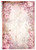 Paper Designs Pink Floral Journal Page A4 Rice Paper