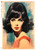 Paper Designs Mod Bond Girl A4 Rice Paper