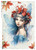 Paper Designs Blue Winter Fairy Rice Paper