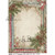 AB Studios Rustic Christmas Frame A4 Rice Paper