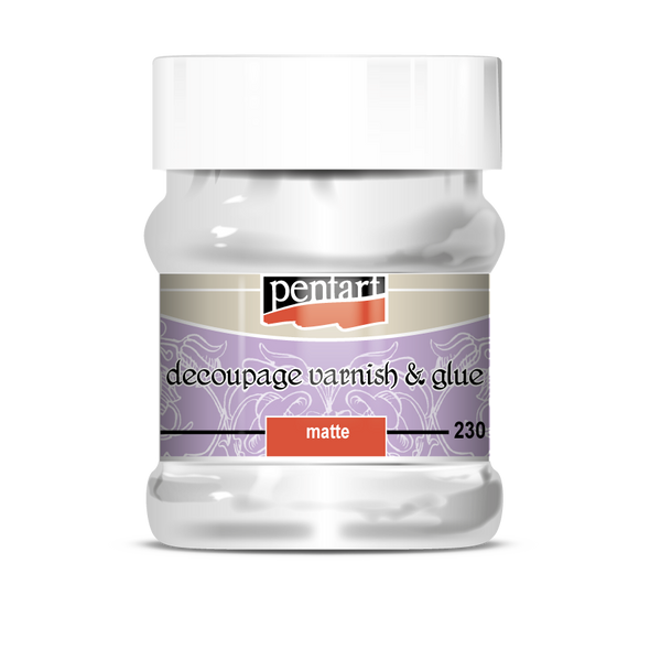 Decoupage varnish & glue, matte