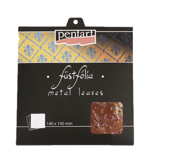 Variegated leaves, 14x14 cm, V01