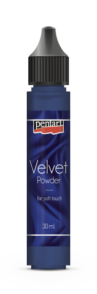 Velvet powder min. 4 g royal blue