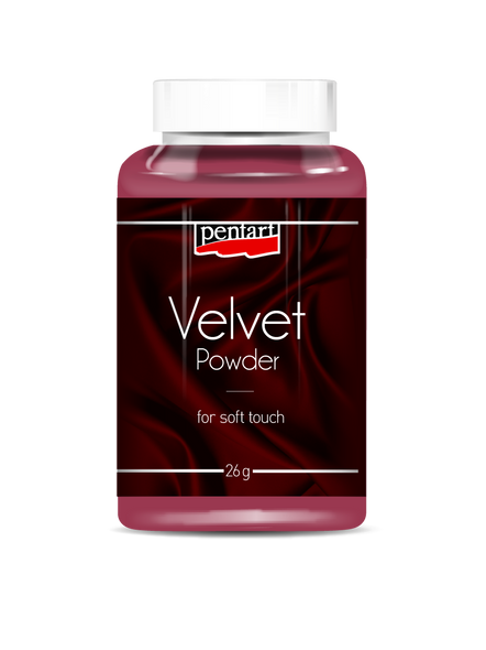 Velvet powder garnet red min.26 g