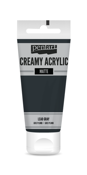 Creamy acrylic matte 60 ml black