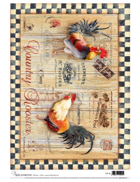 Calambour Roosters and Checks