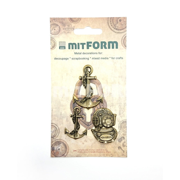 Mitform anchor and diving helmet Castings Set