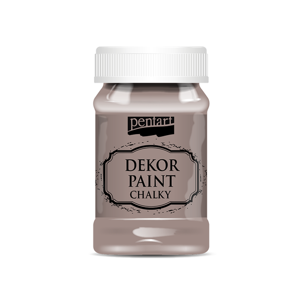 Dekor paint chalky 100 ml milk-chocolate