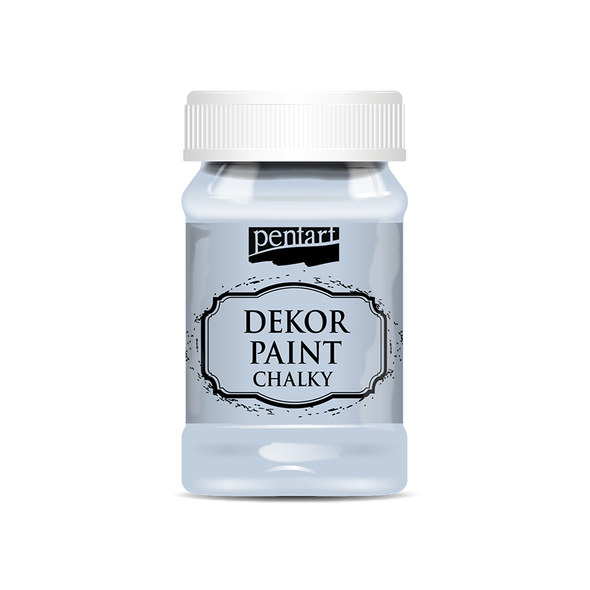 Dekor paint chalky 100 ml ice-blue