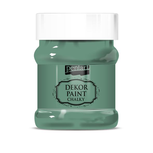 Dekor paint chalky 230 ml turquoise-green