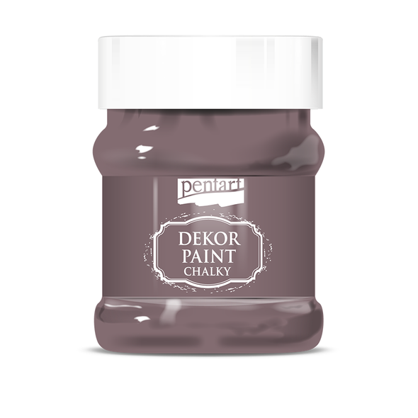 Dekor paint chalky 230 ml country purple