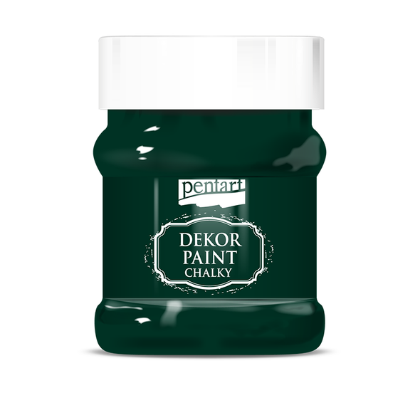 Dekor paint chalky 230 ml pine green
