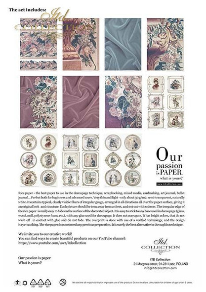 ITD Collection Rice Paper Pack Velvet