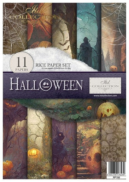 ITD Collection Halloween 11 Pack Rice Papers
