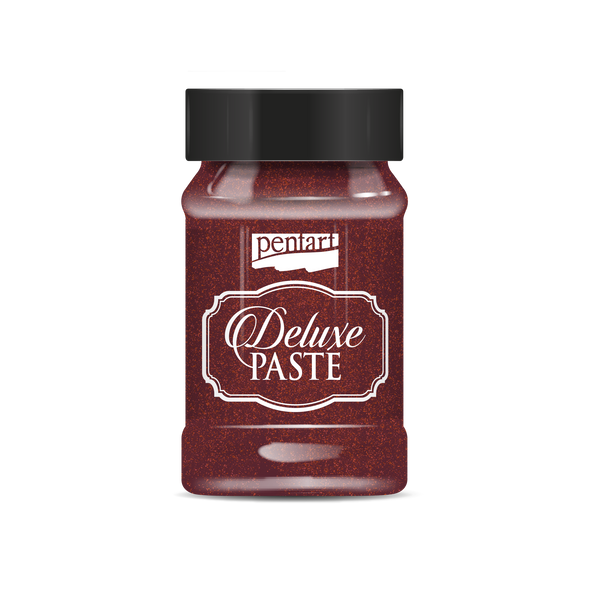 Pentart Deluxe paste 100 ml bordeaux-gold