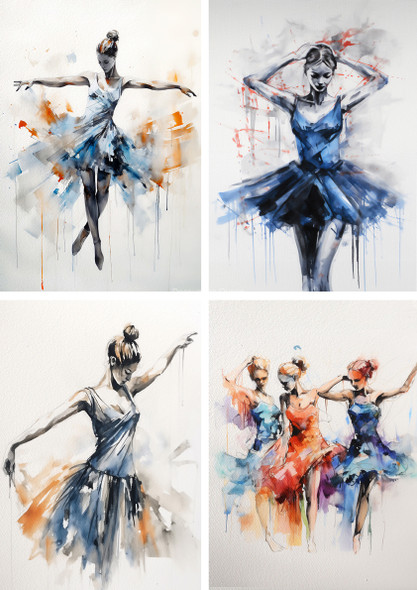 Decoupage Queen Andy Skinner Ballet Four Pack