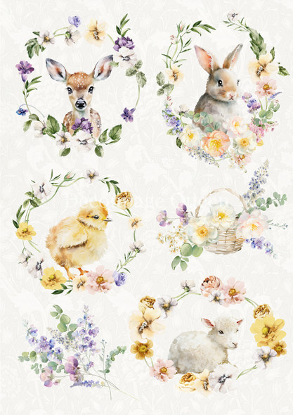 Vellum Paper - Spring Animals