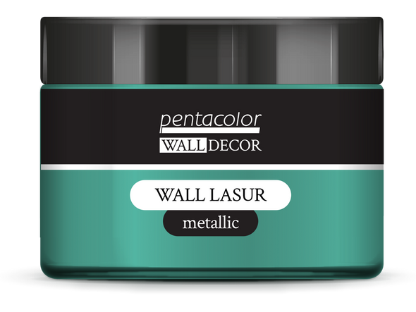 Pentart Wall Lasur metallic 150 ml blue-gold