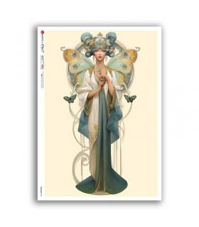 Serenity of the Butterfly Muse