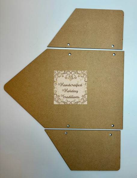 MDF 3PC Church Panel Screen