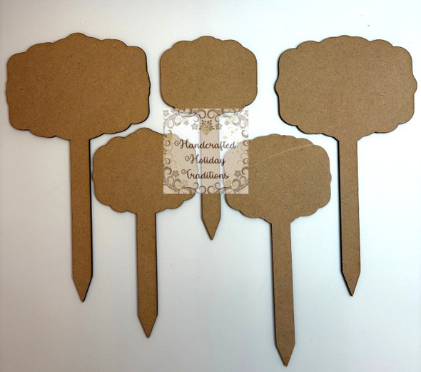MDF LaBlanche Labels Plant Picks (Fits Mould LBMF127)